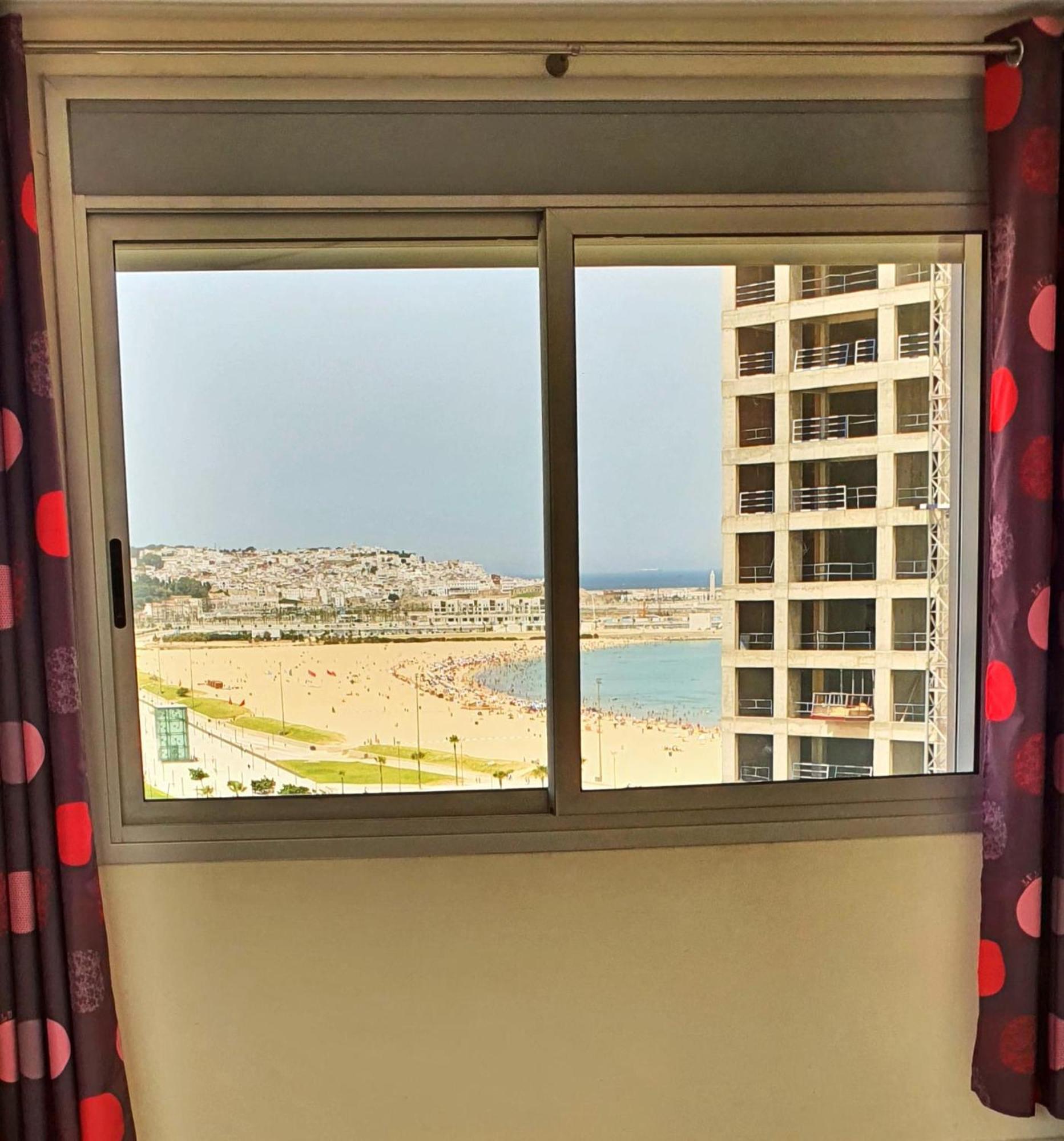 Mont Blanc :Appartement, Vue Sur Mer A 2 Minutes De La Gare. Tanger Chambre photo