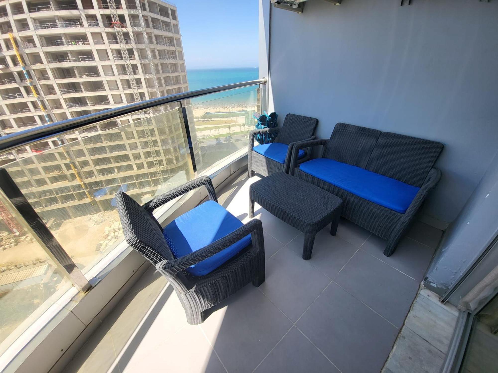 Mont Blanc :Appartement, Vue Sur Mer A 2 Minutes De La Gare. Tanger Extérieur photo